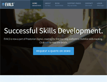 Tablet Screenshot of evals.net
